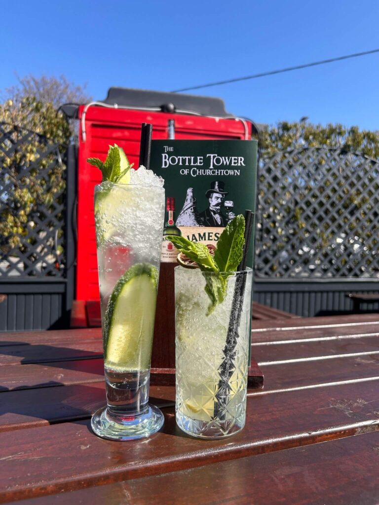 Cocktails at The Bottle Tower