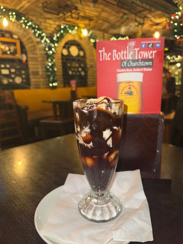 Dessert at The Bottle Tower