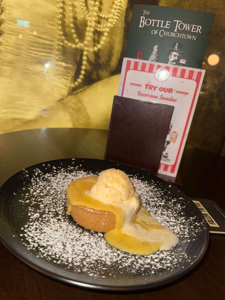 The Bottle Tower Dessert